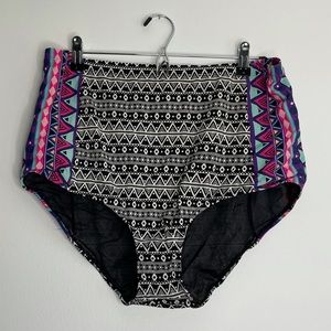 TORRID HIGH WAIST BATHING SUIT BOTTOMS